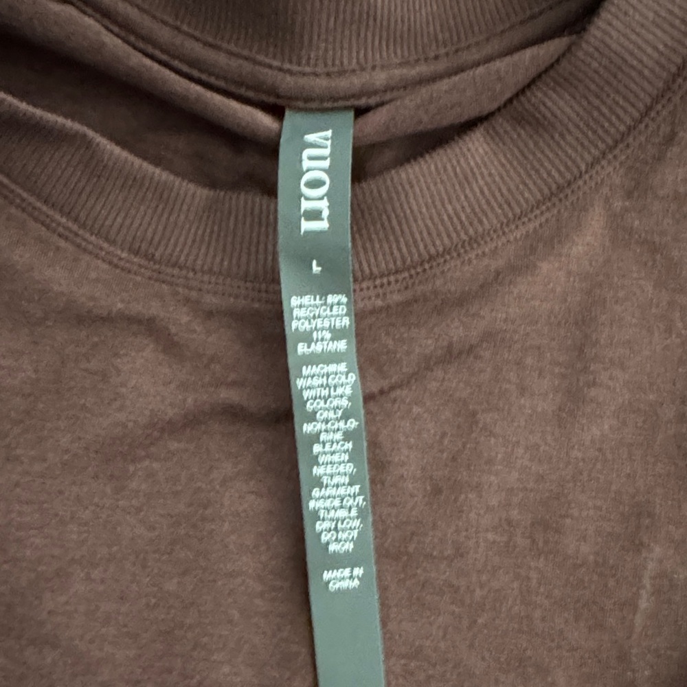 Vuori Chocolate Brown Tee